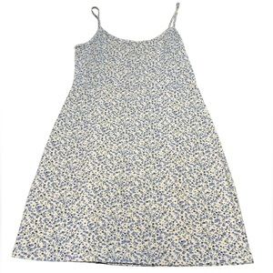 Brandy Melville Blue Floral Kyran Summer Dress